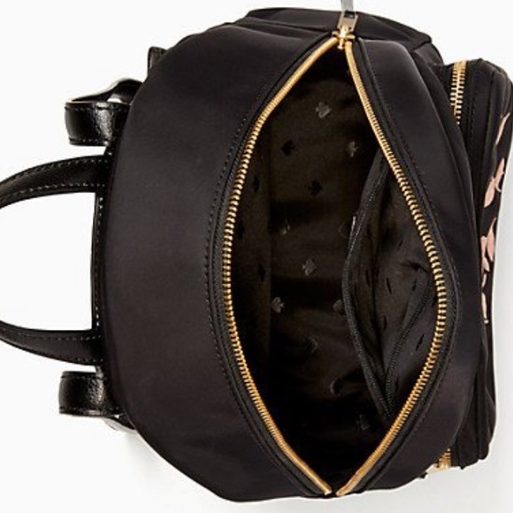 Kate spade small noria embroidered backpack black - Picture 6 of 6